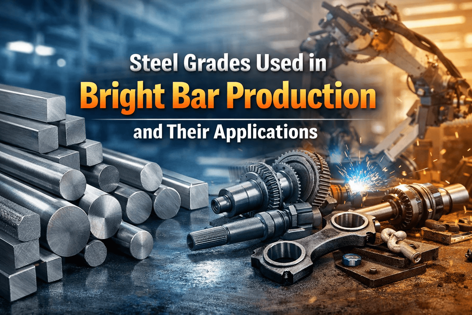 Steel Grades Used in Bright Bar Production and Their Applications