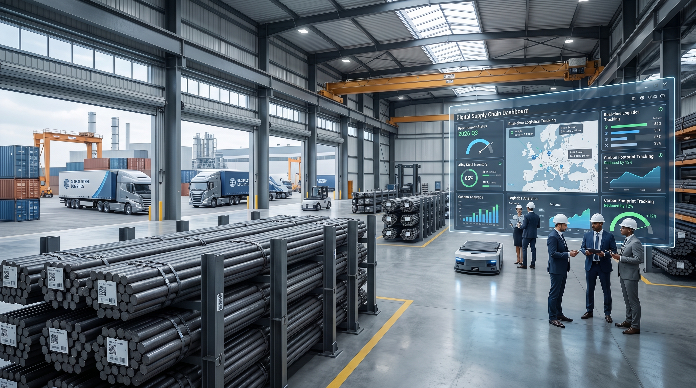 Supply Chain Trends Impacting Industrial Steel Procurement in 2026